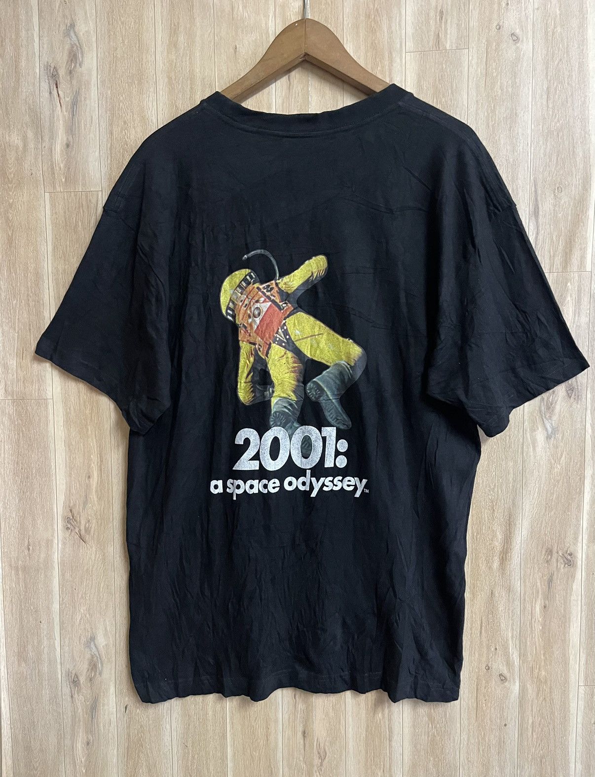 Japanese Brand × Vintage Vintage Movie T shirt 2001 A Space Odyssey L Science Fiction Size US L / EU 52-54 / 3 - 1 Thumbnail