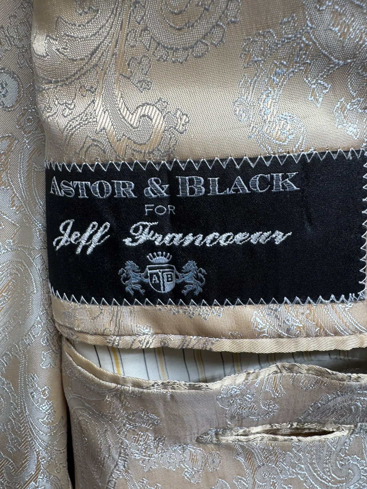 Other BESPOKE suit ASTOR & BLACK custom 44S Size 44S - 5 Thumbnail
