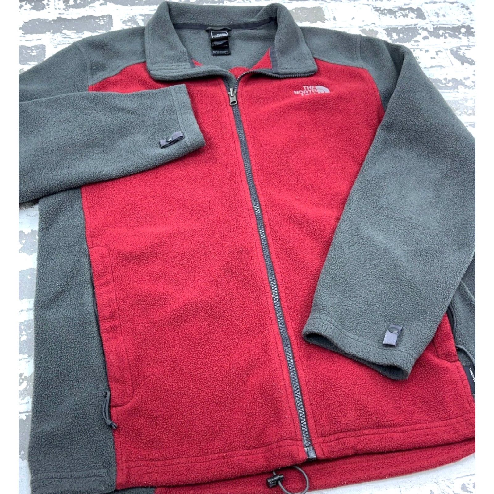 The North Face The North Face Jacket Men L Pink Gray Fleece Interchange Coat Layer Zip All Seasons Pockets Zipper Logo Embroidered Streetwear Casual Size US L / EU 52-54 / 3 - 5 Thumbnail