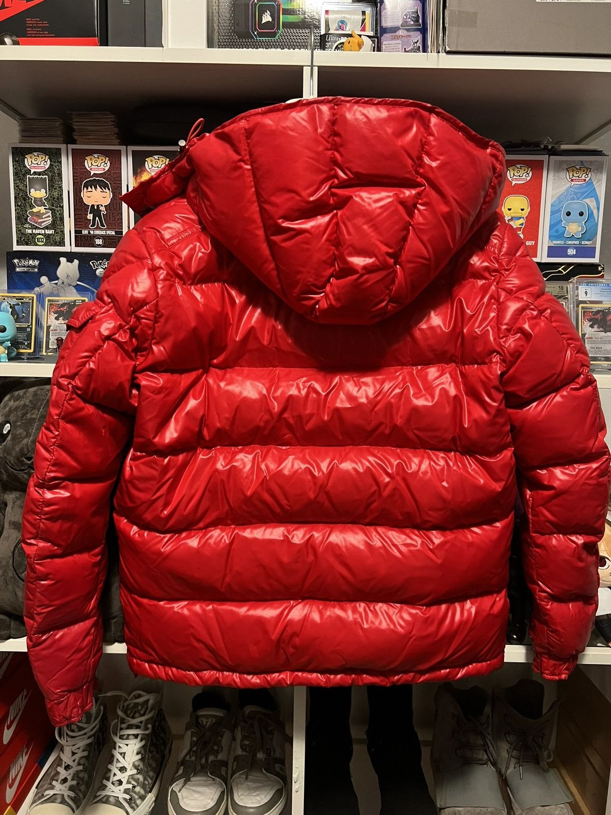 Moncler Moncler Maya Red Size 4 Size US L / EU 52-54 / 3 - 2 Thumbnail