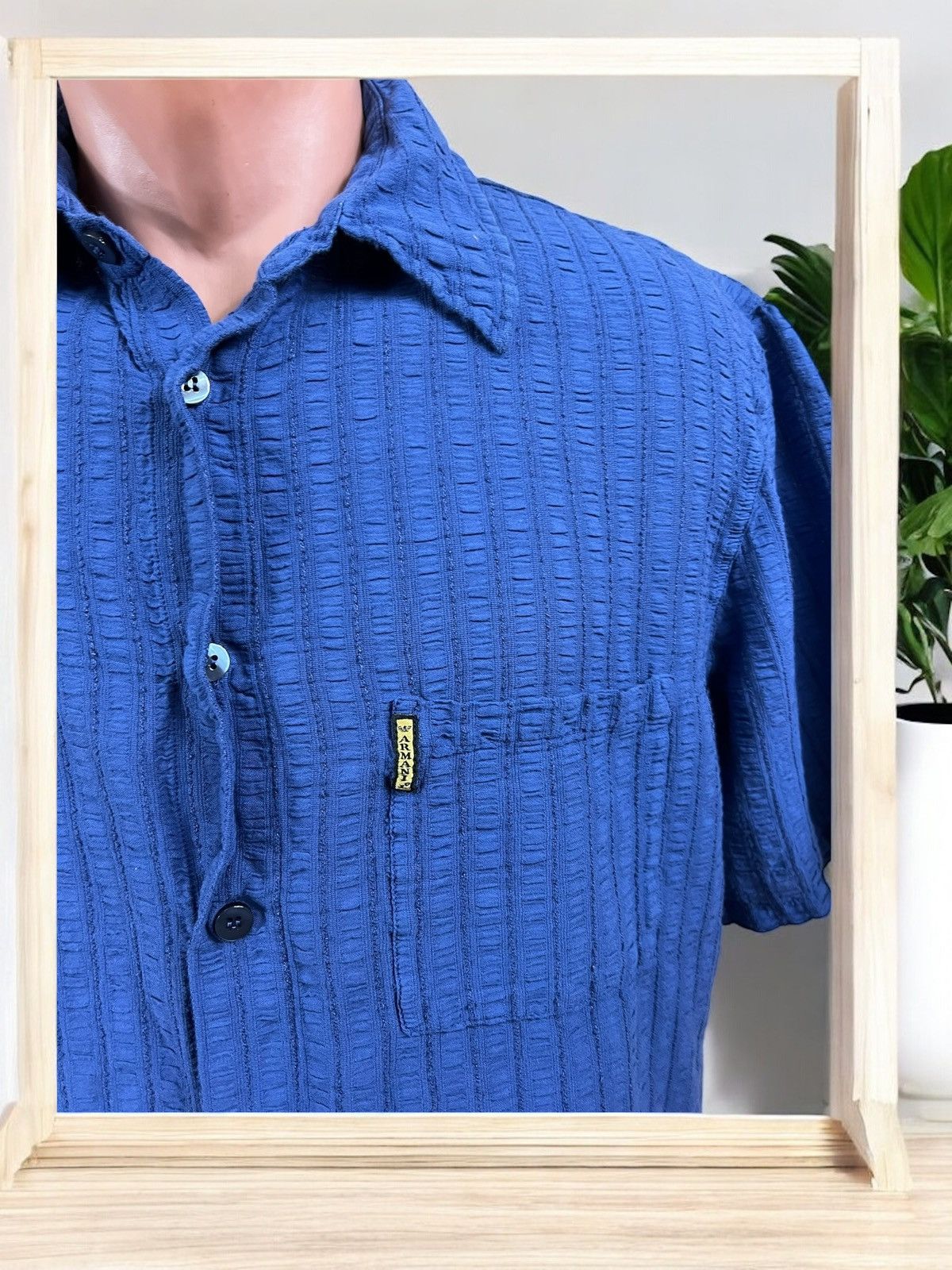 Armani Armani Jeans short sleeve shirt size L Size US L / EU 52-54 / 3 - 5 Thumbnail