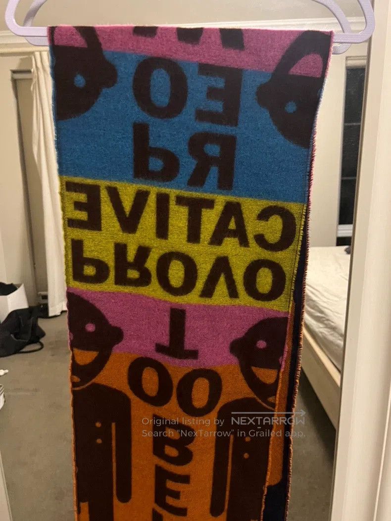 Walter Van Beirendonck Walter Van Beirendonck All-wool scarf Size ONE SIZE - 2 Thumbnail