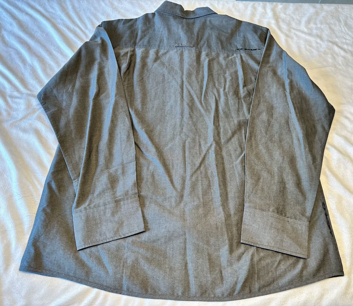 Oakley NWT Oakley Mens True Fit Solid L/S Button Down Black/Gray XL Size US XL / EU 56 / 4 - 10 Thumbnail