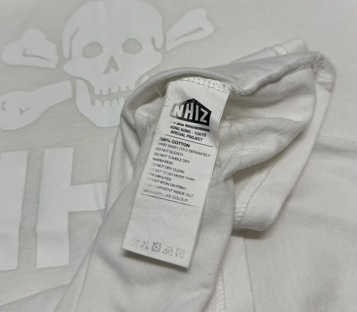 Neighborhood NEIGHBORHOOD x IZZUE White Tee Size US S / EU 44-46 / 1 - 10 Thumbnail
