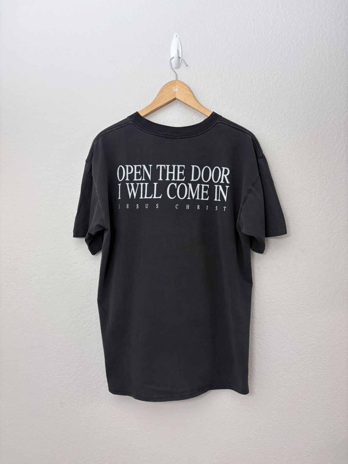Vintage 90’s Knock Knock Jesus Tee Vintage Single Stitch Size US L / EU 52-54 / 3 - 2 Thumbnail