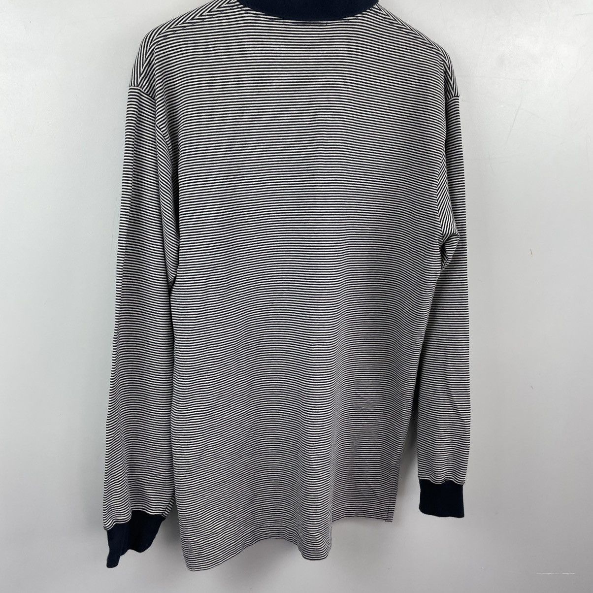 Polo Ralph Lauren VINTAGE Polo Ralph Lauren Striped Long Sleeve Polo Shirt Size US L / EU 52-54 / 3 - 6 Thumbnail