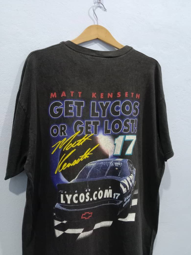 Vintage VINTAGE 90’S NASCAR MATT KENSETH OVERPRINT TEES SIZE XL Size US XL / EU 56 / 4 - 10 Thumbnail
