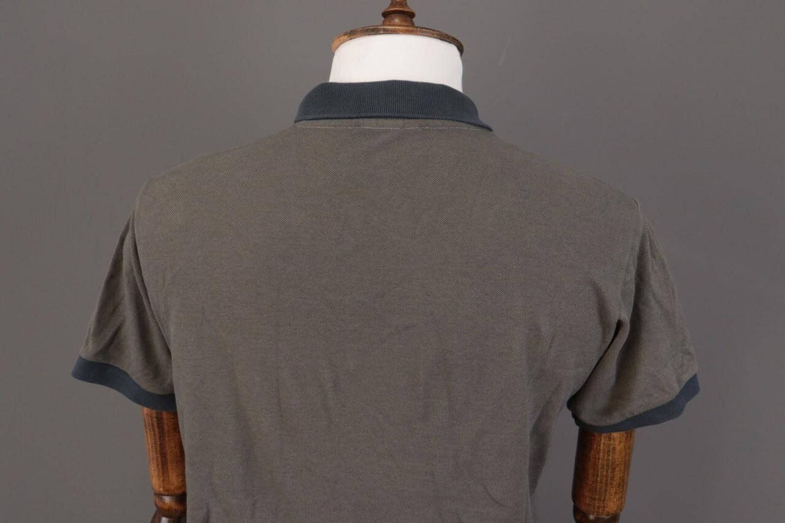 Lacoste Lacoste Classic Fit Gray Sleeve Polo Shirt Size 4 / M Size US M / EU 48-50 / 2 - 11 Thumbnail
