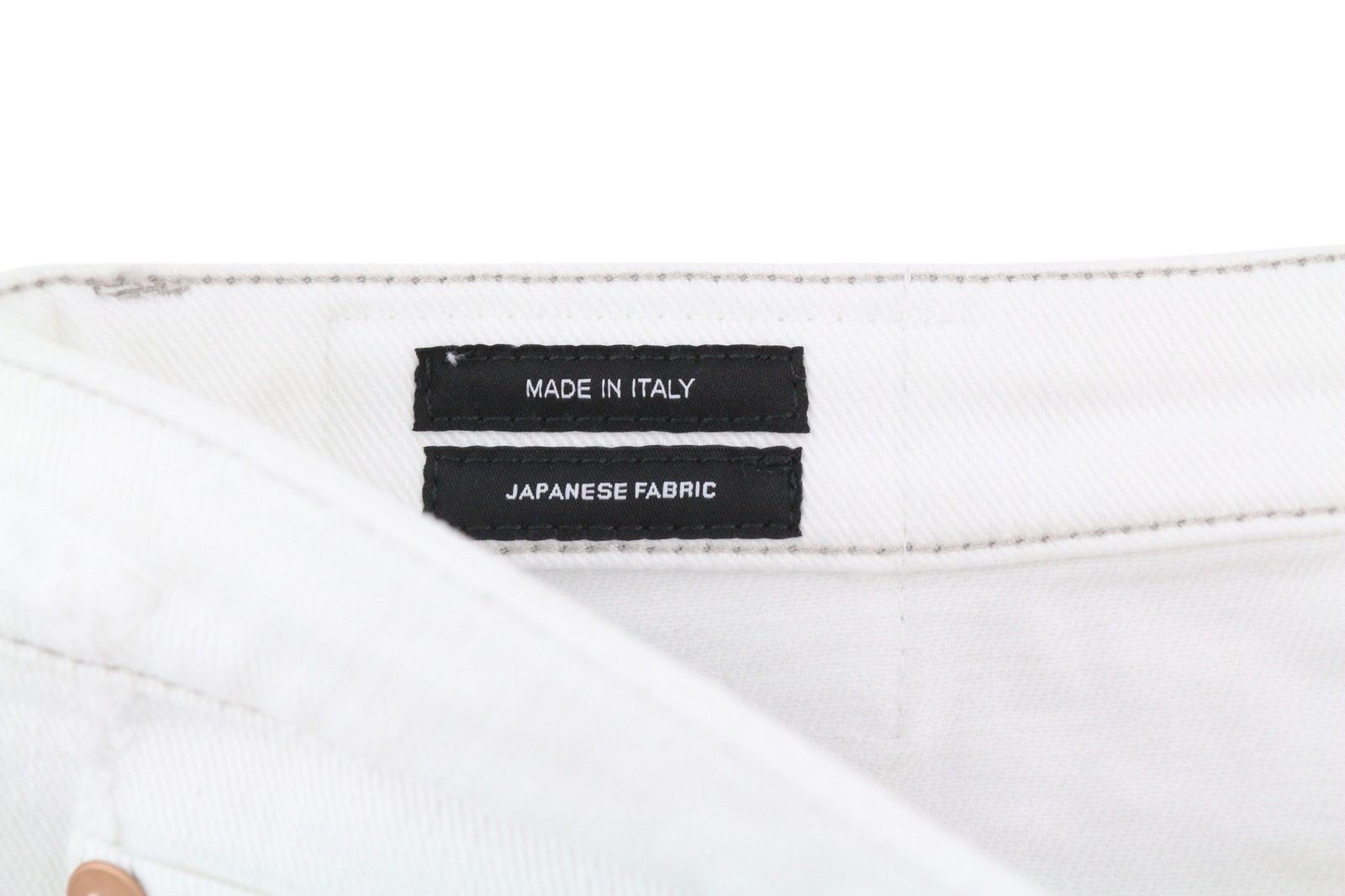 R13 KICK 30 Bootcut Zip Fly Ankle Bale White 84472 Size 30" / US 8 / IT 44 - 8 Thumbnail