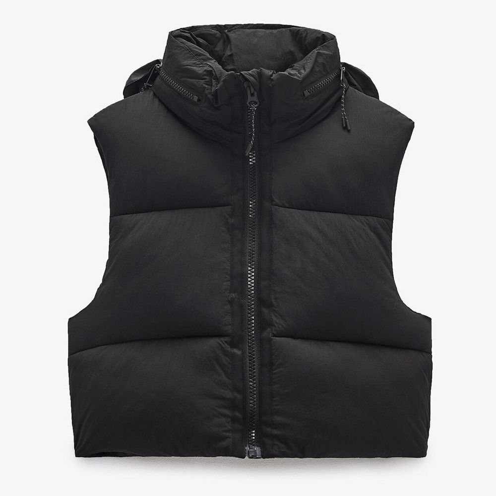 Zara ZARA COMFORTEMP® THERMAL INSULATION PUFFER VEST SIZE M-L Size M / US 6-8 / IT 42-44 - 1 Thumbnail