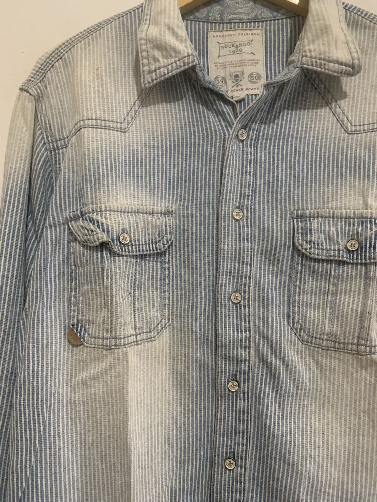 Japanese Brand Buckaroo Button Shirt Faded style Size US M / EU 48-50 / 2 - 19 Thumbnail