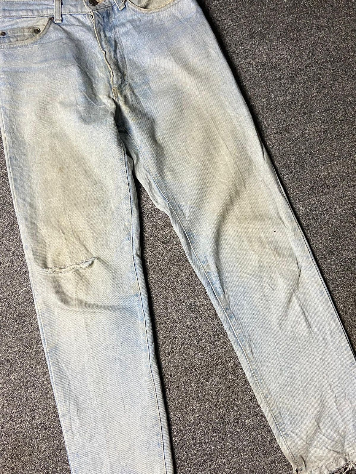Wrangler Vintage WRANGLER Blue Denim Jeans (141) Size US 28 / EU 44 - 6 Thumbnail