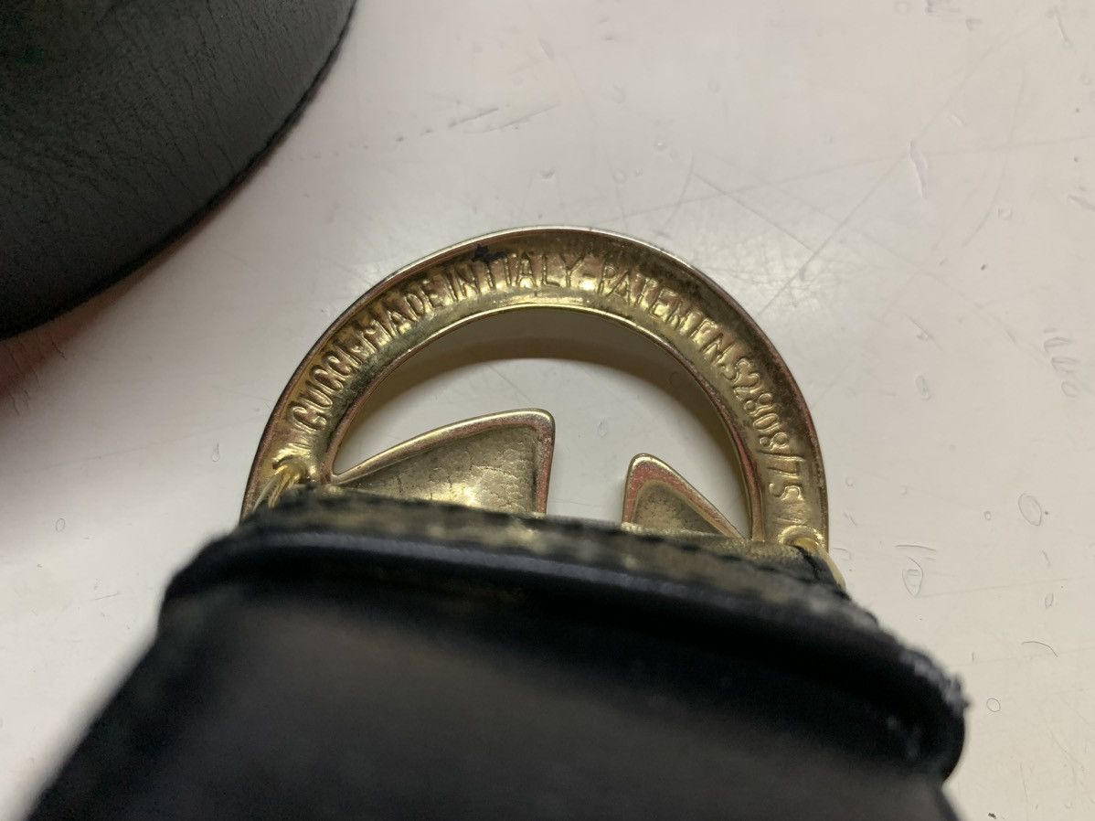 Gucci Gg buckle leather belt Gucci Size ONE SIZE - 7 Thumbnail