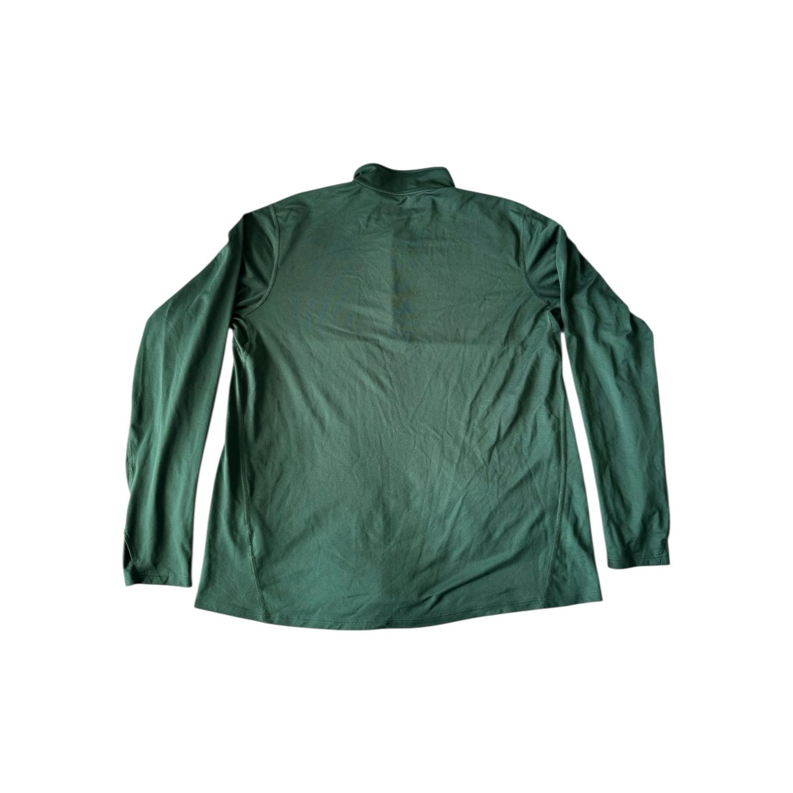 Nike Nike Dri-FIT Quarter Zip Pullover XL Green Athletic Shirt Size US XL / EU 56 / 4 - 2 Thumbnail