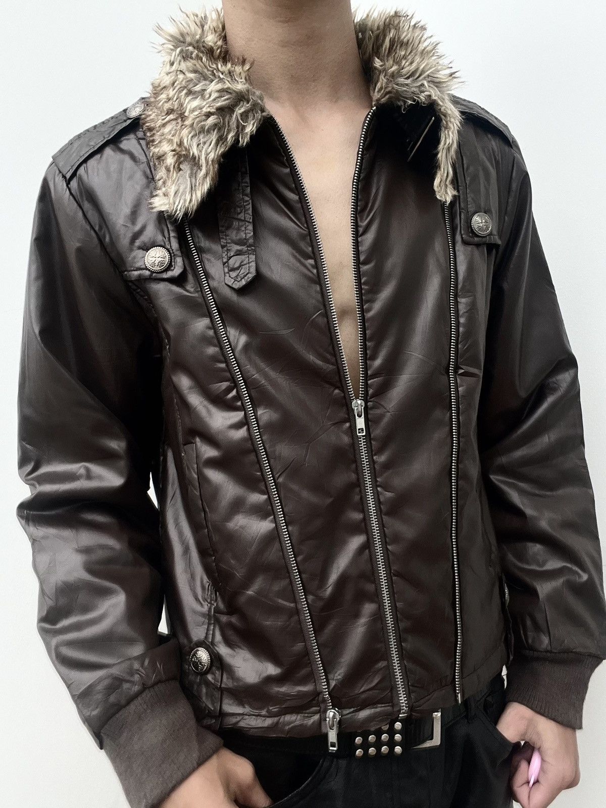 Japanese Brand Japanese Brand Avant-garde Biker Jacket Size US M / EU 48-50 / 2 - 3 Thumbnail