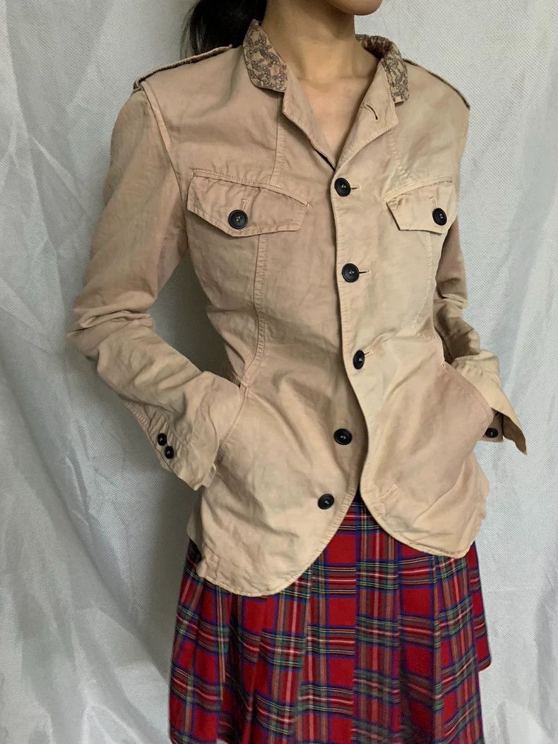 Vivienne Westwood Vivienne Westwood Wash cotton linen jacket to look old Size M / US 6-8 / IT 42-44 - 1 Thumbnail