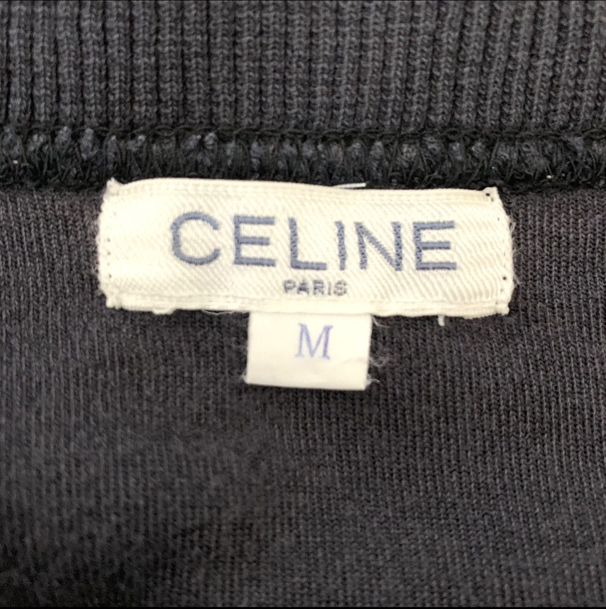 Celine Vintage Celine Paris Valvet Sweatshirt Size M Size US M / EU 48-50 / 2 - 8 Thumbnail