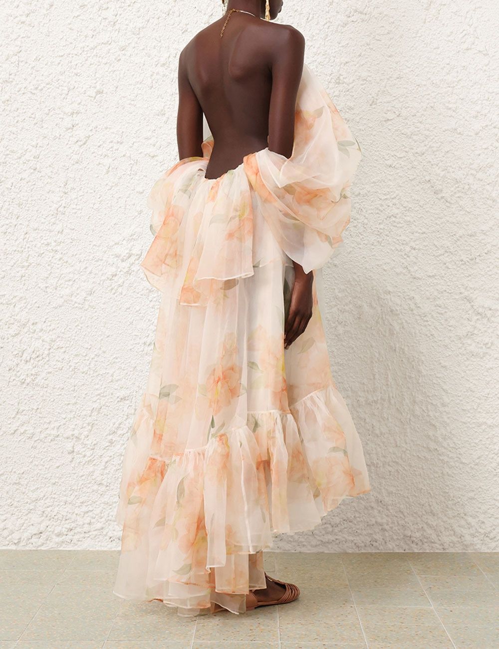 Zimmermann oc11z0525 Midi Dress in Multicolor Size M / US 6-8 / IT 42-44 - 5 Thumbnail