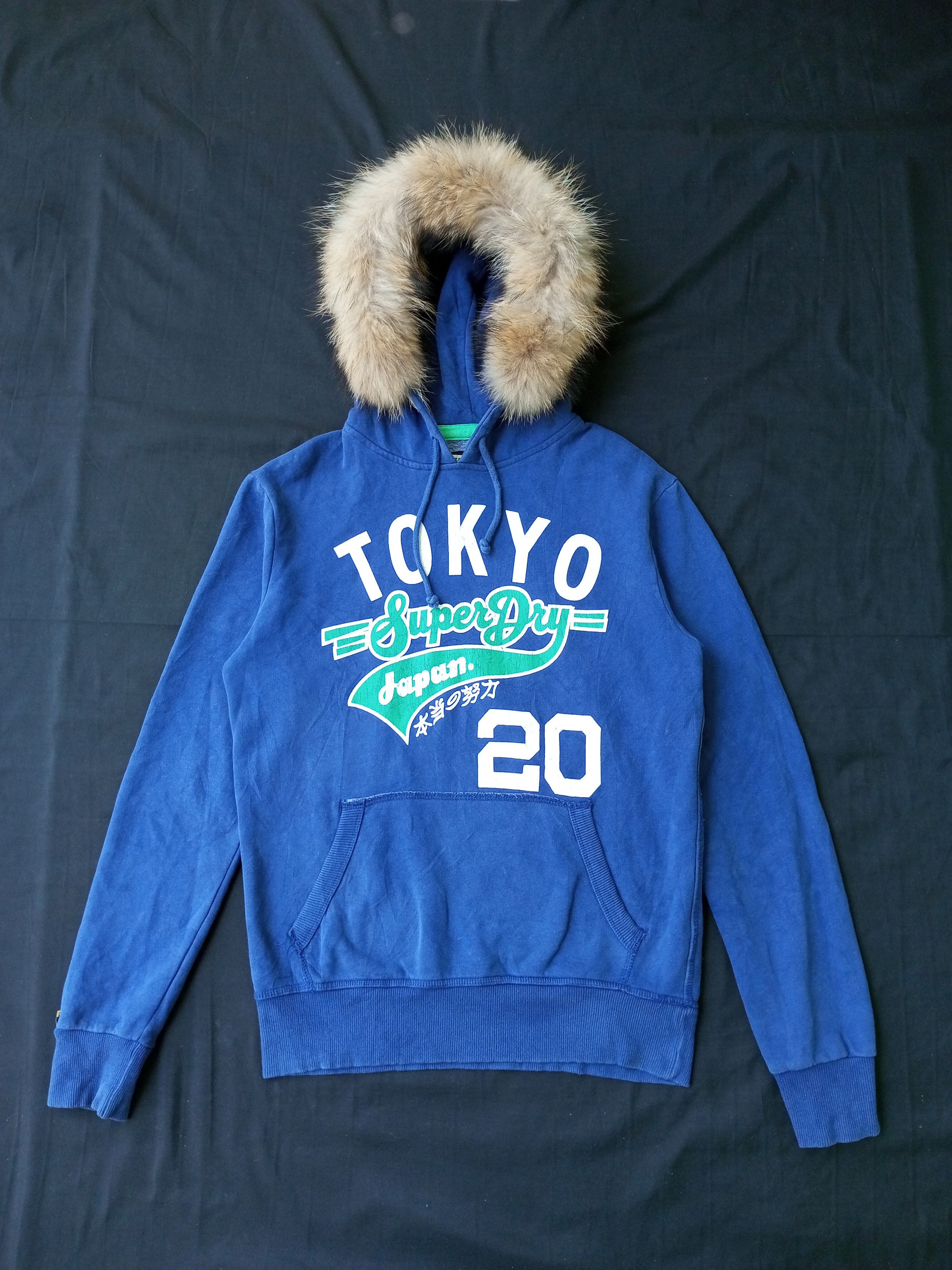 Super Dry Limited Edition Fur Hoodie