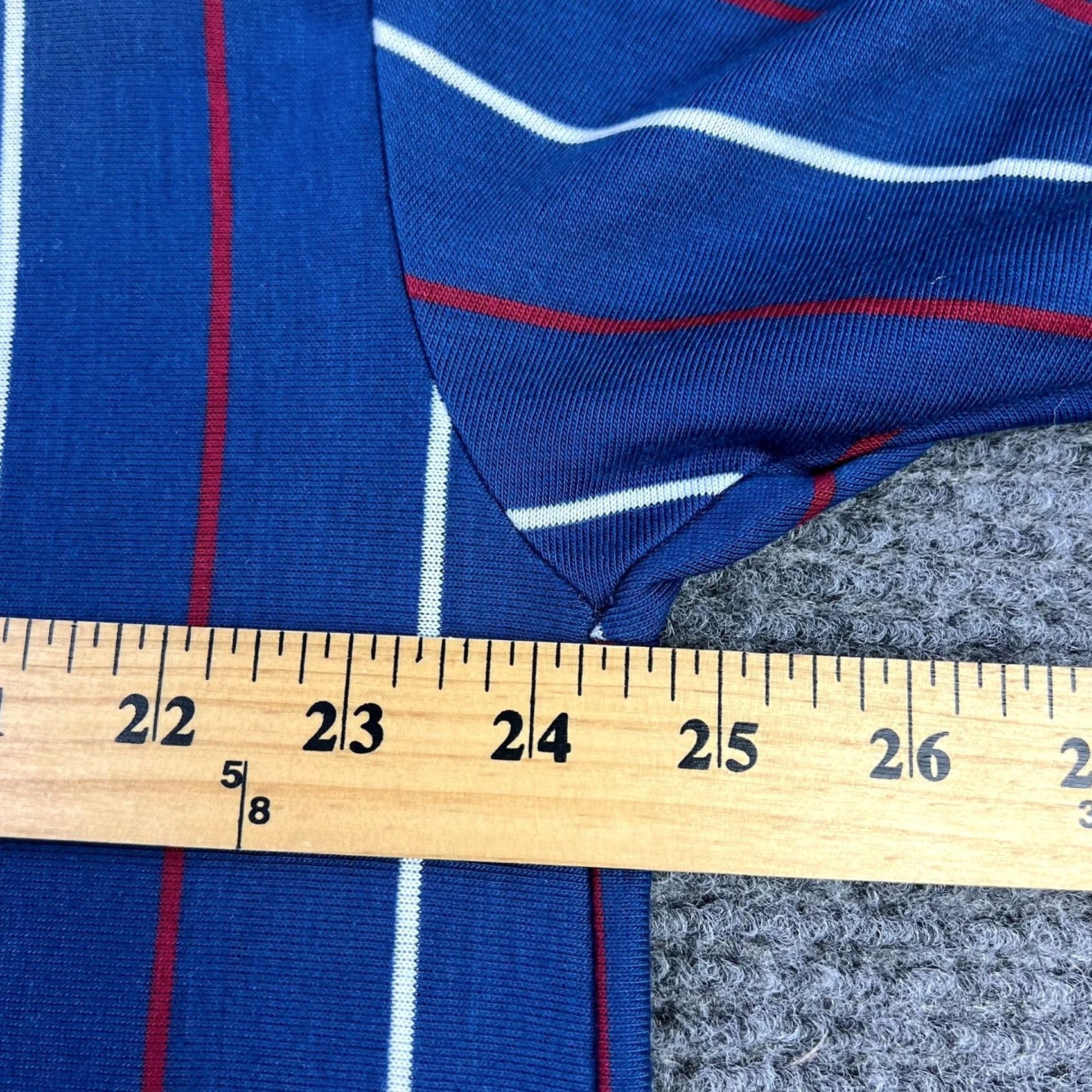 Vintage VINTAGE Andhurst Polo Shirt Mens XL Blue Striped 50/50 Made USA Polo Shirt Golf 90s Size US XL / EU 56 / 4 - 6 Thumbnail