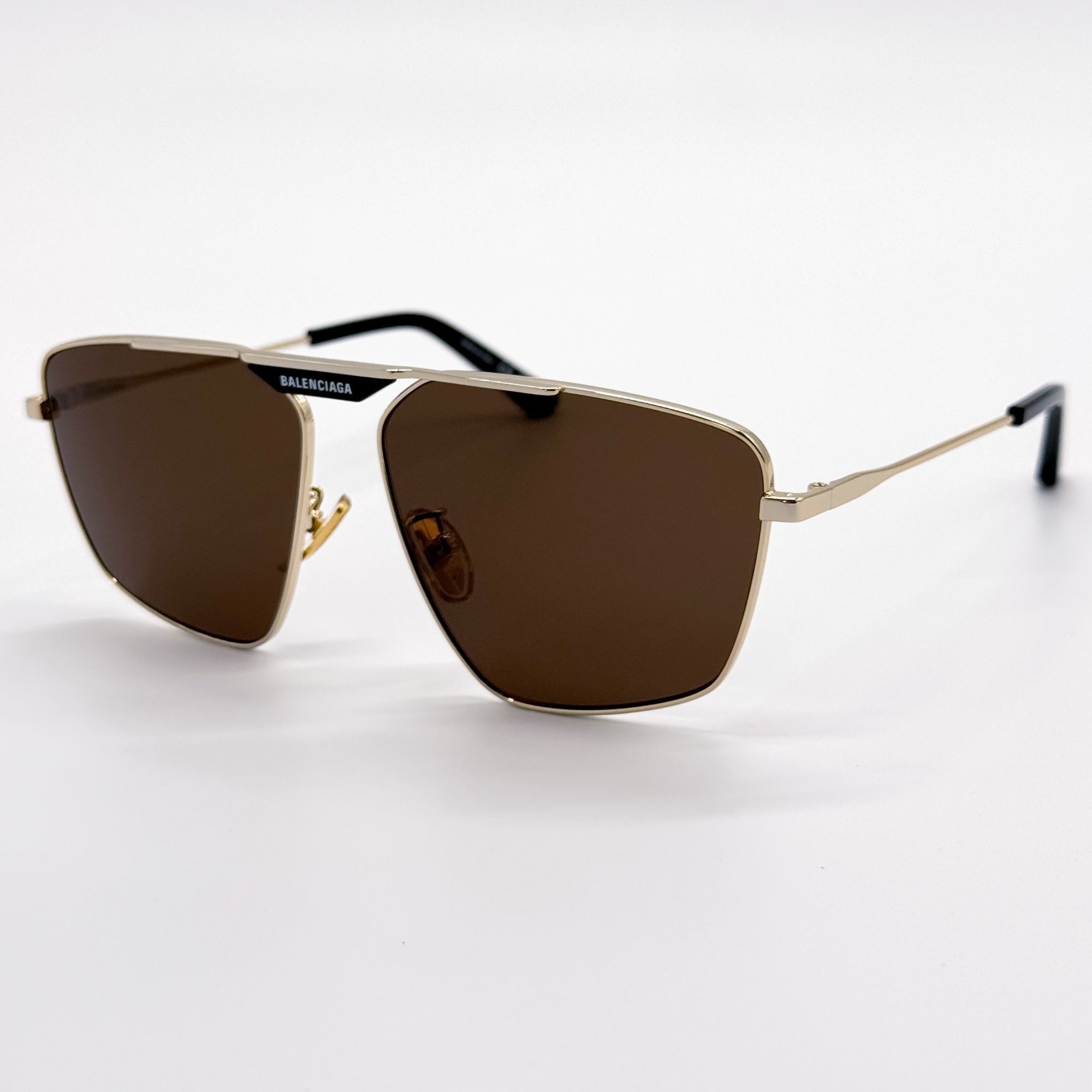Balenciaga NEW BALENCIAGA SUNGLASSES BB0246SA 003 GOLD MEN EYEWEAR BALE Size ONE SIZE - 3 Thumbnail