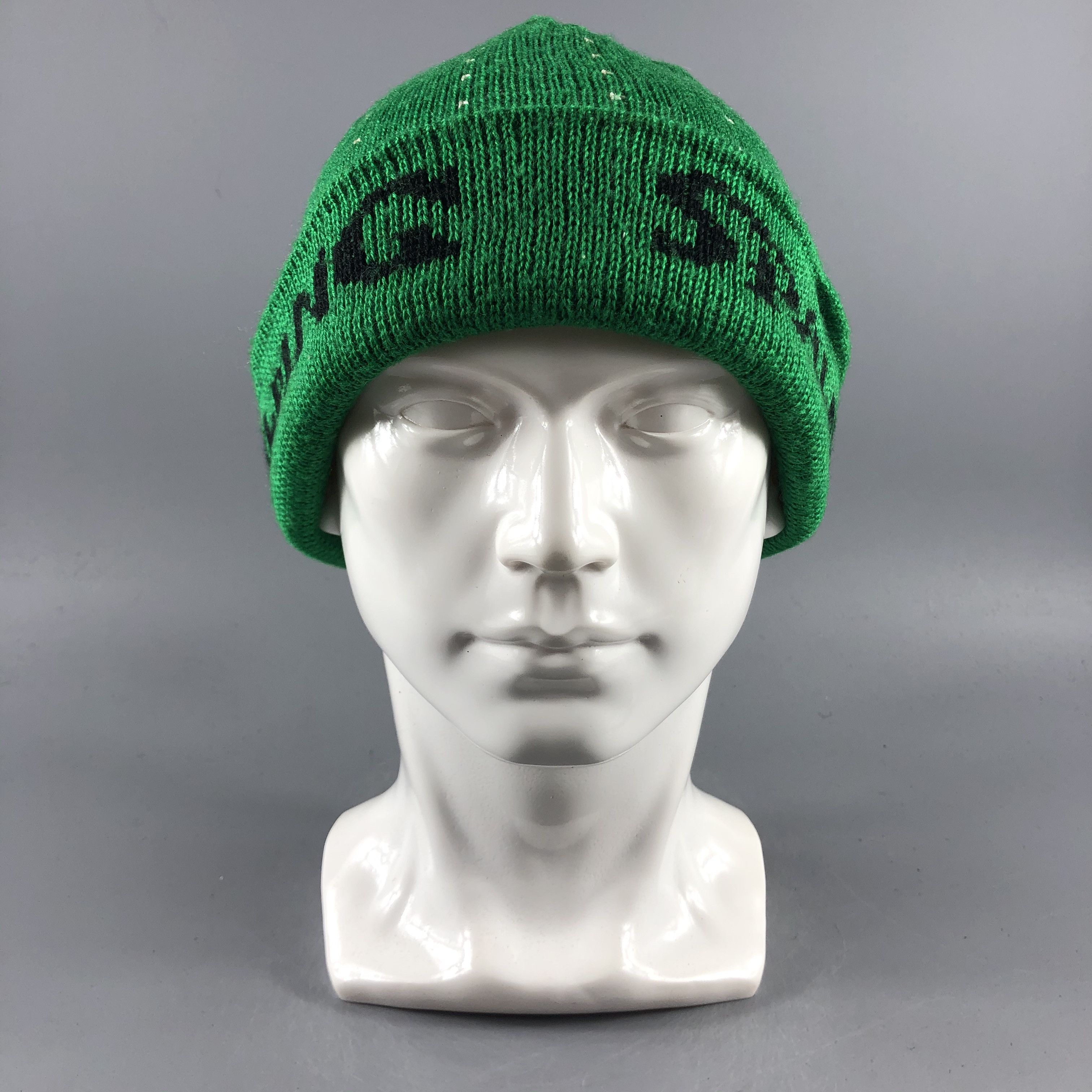 Spalding × Vintage Spalding Pom Pom String Beanie Snow Hat Snow Cap -D139 Size ONE SIZE - 6 Thumbnail
