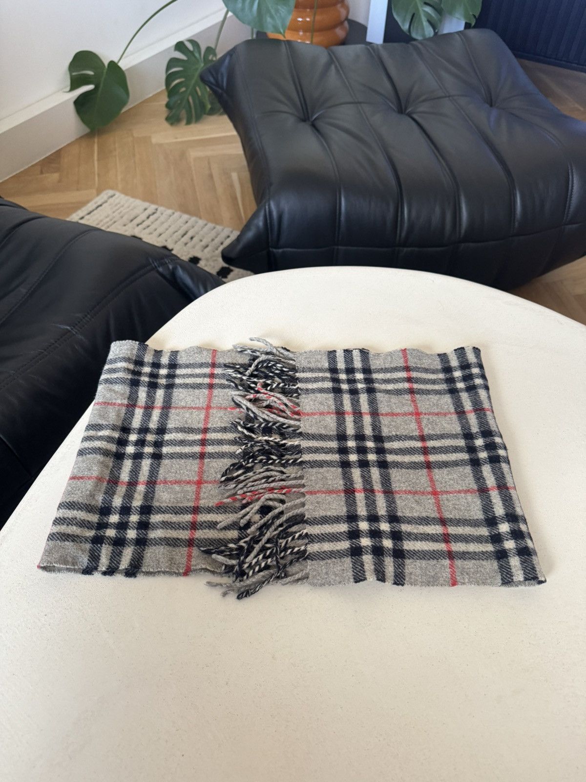 Burberry Burberry Muffler Scarf Nova Check Pattern Wool Casual Size ONE SIZE - 1 Thumbnail