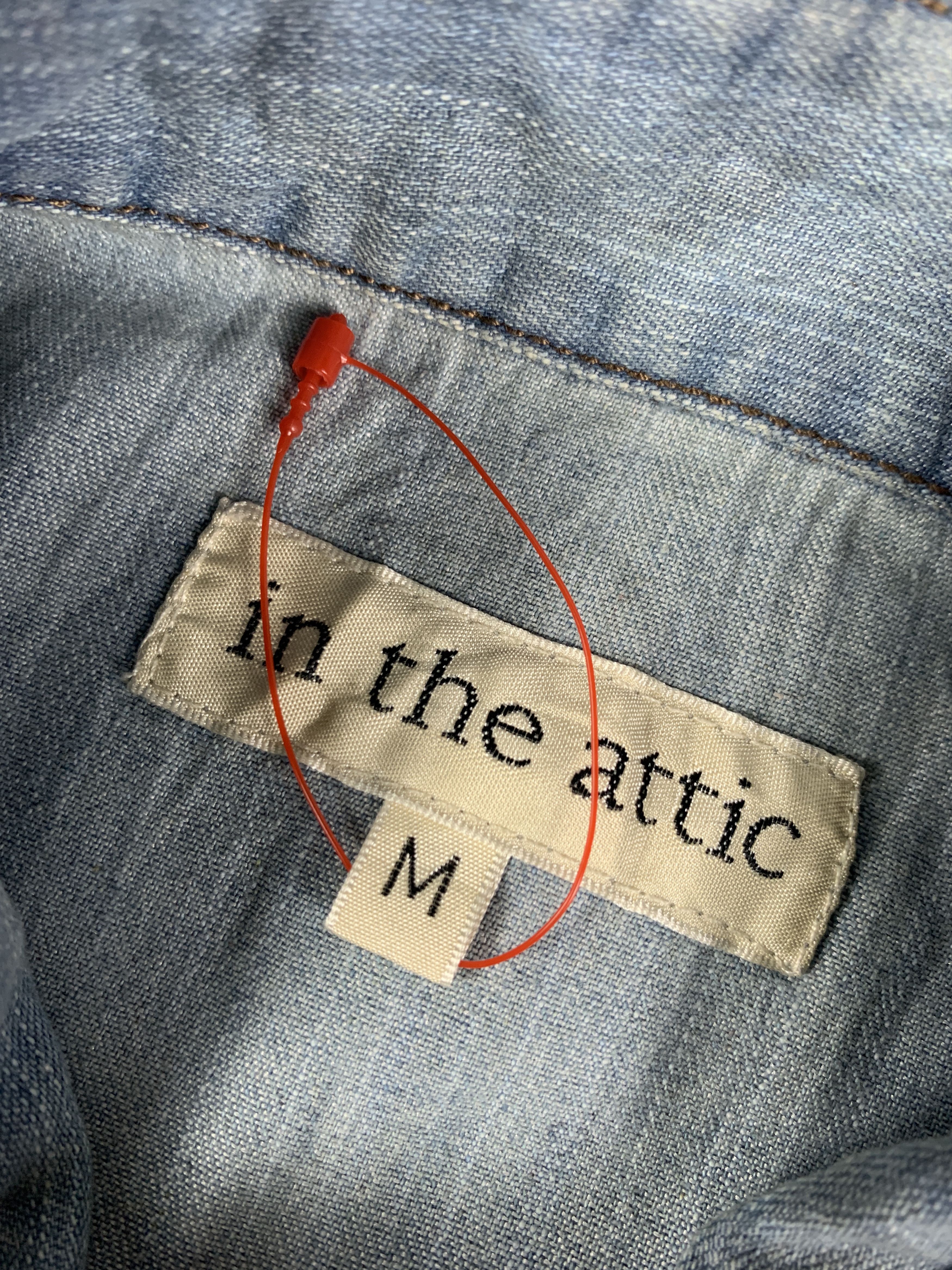 In The Attic In The Attic Blue Jeans Type Shirt (L) Size US M / EU 48-50 / 2 - 6 Thumbnail