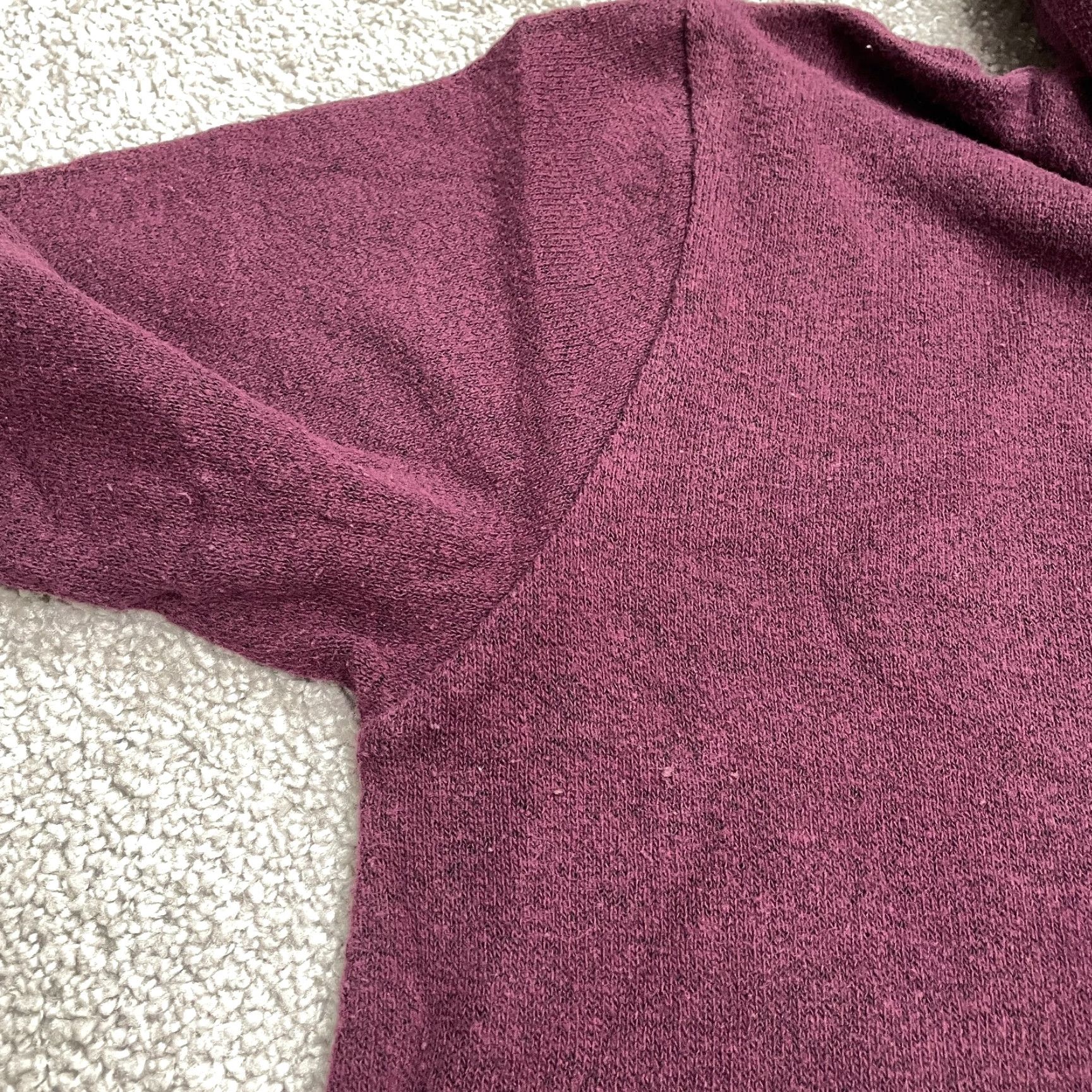 Forever 21 FOREVER 21 Hoodie Pullover Sweatshirt Mens Small Maroon Zip Hooded All Seasons Outdoor Casual Regular Fit Knitt Red/Cotton Size US S / EU 44-46 / 1 - 4 Thumbnail