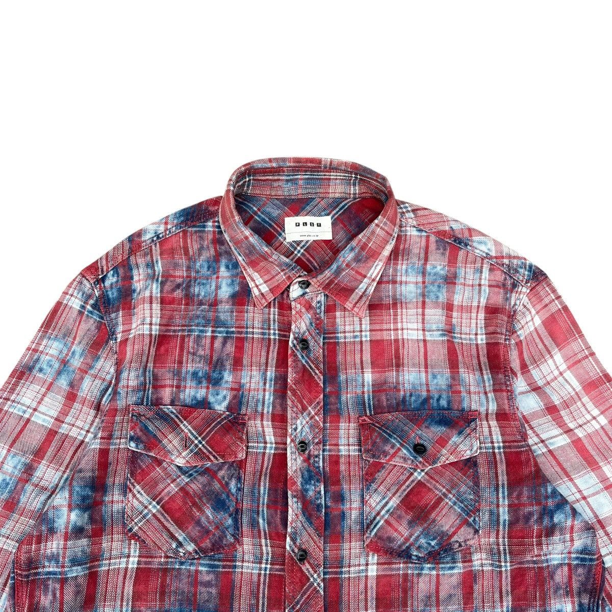 Issey Miyake Washed PLST Button Up Shirt Size US L / EU 52-54 / 3 - 2 Thumbnail