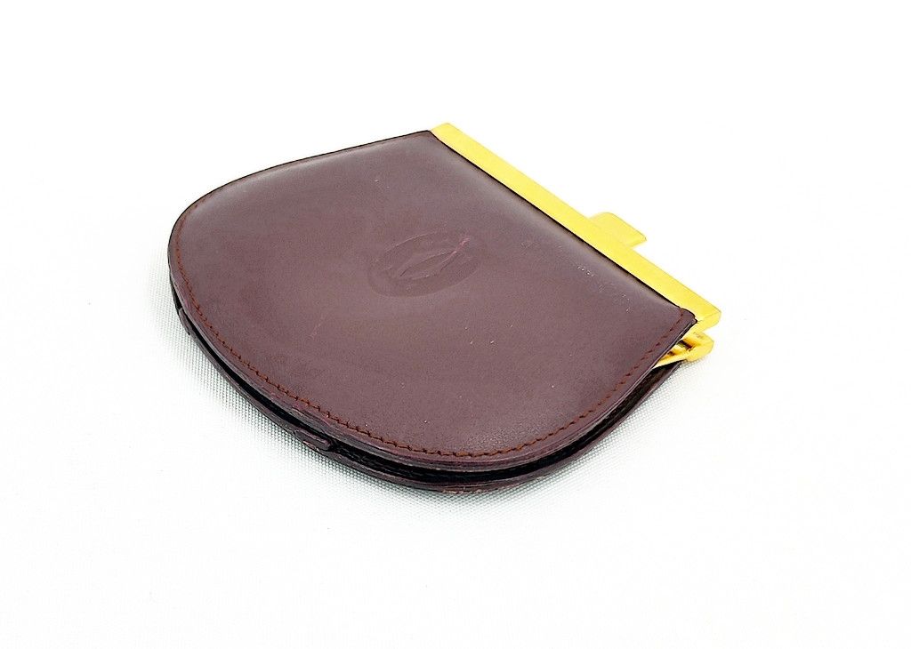 Cartier original CARTIER burgundy leather coin case Size ONE SIZE - 5 Thumbnail