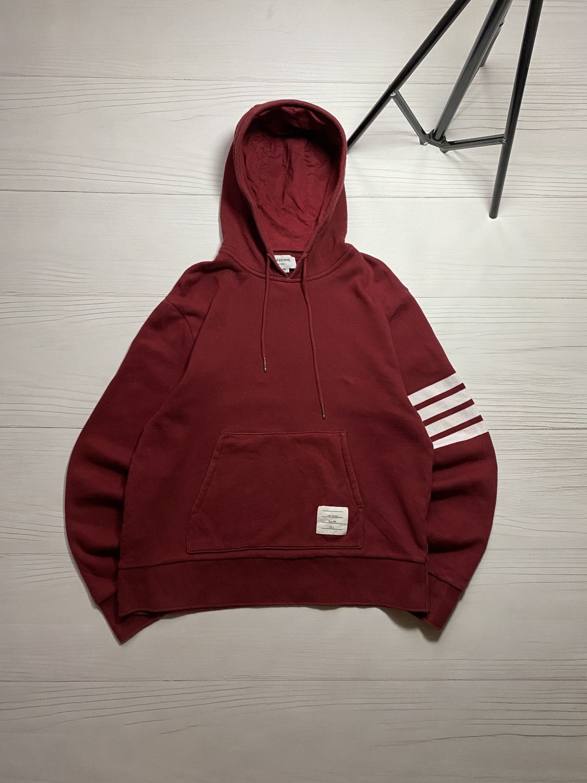 Thom Browne Thom Browne 4-bar loopback japanes hoodie Size US S / EU 44-46 / 1 - 1 Thumbnail