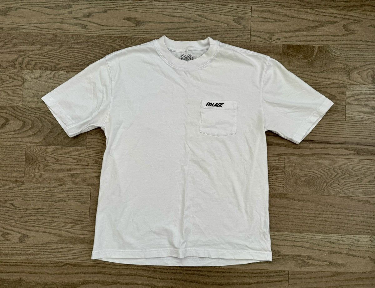Palace Palace White Pocket Logo T-Shirt Size US M / EU 48-50 / 2 - 2 Thumbnail