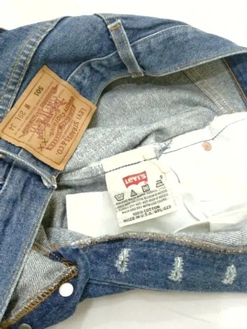 Levi's Vintage Levi's 501 Made In USA Distressed Jeans 28x31 Size US 28 / EU 44 - 9 Thumbnail