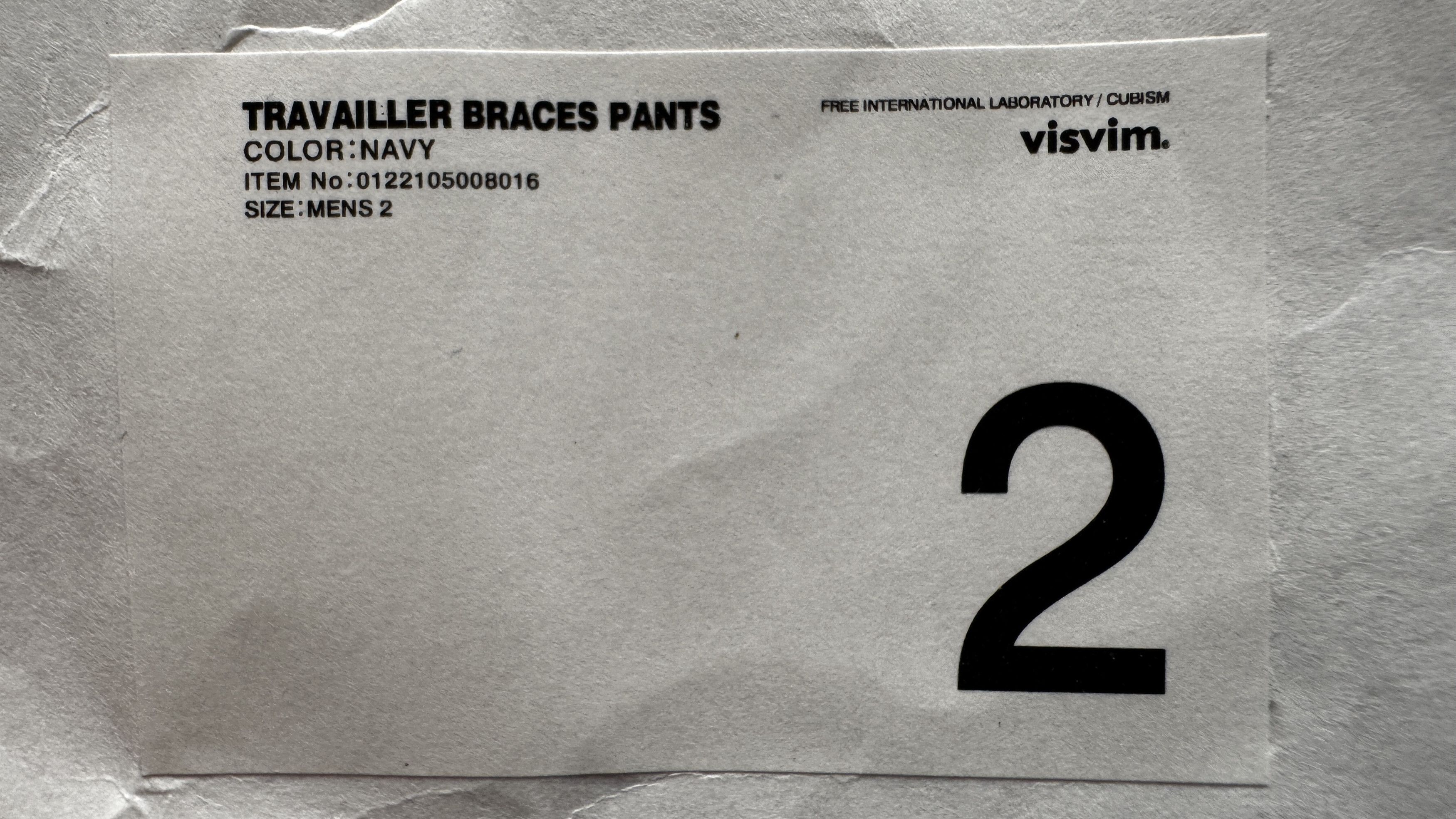 Visvim aa . 2 . as new . TRAVAILLER WOOL LINEN BRACES PANTS(W / L) Size US 34 / EU 50 - 5 Thumbnail