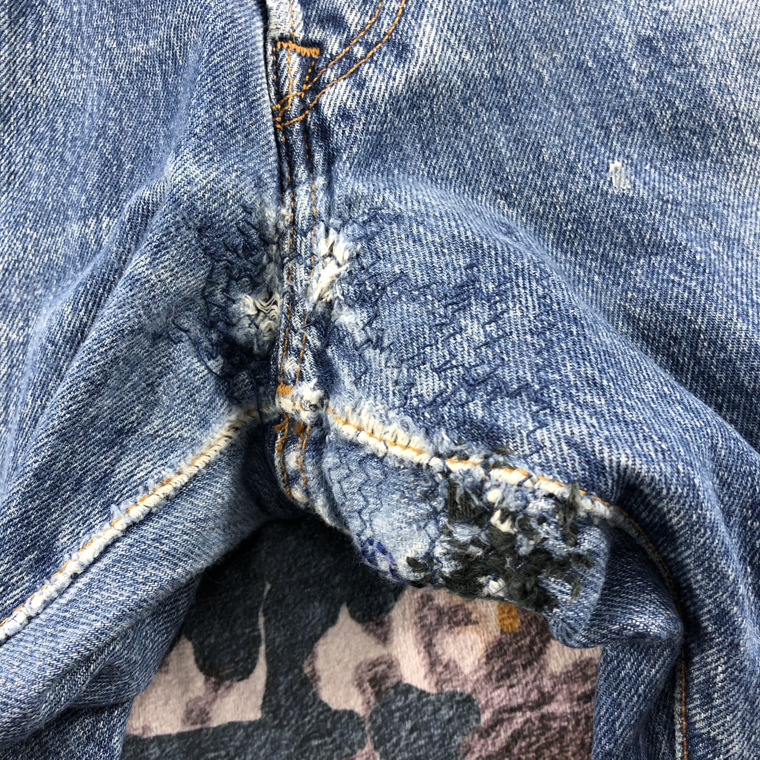 Levi's Vintage 90s Blue Wash Levis 501 Jeans-JM2183 Size US 30 / EU 46 - 17 Thumbnail