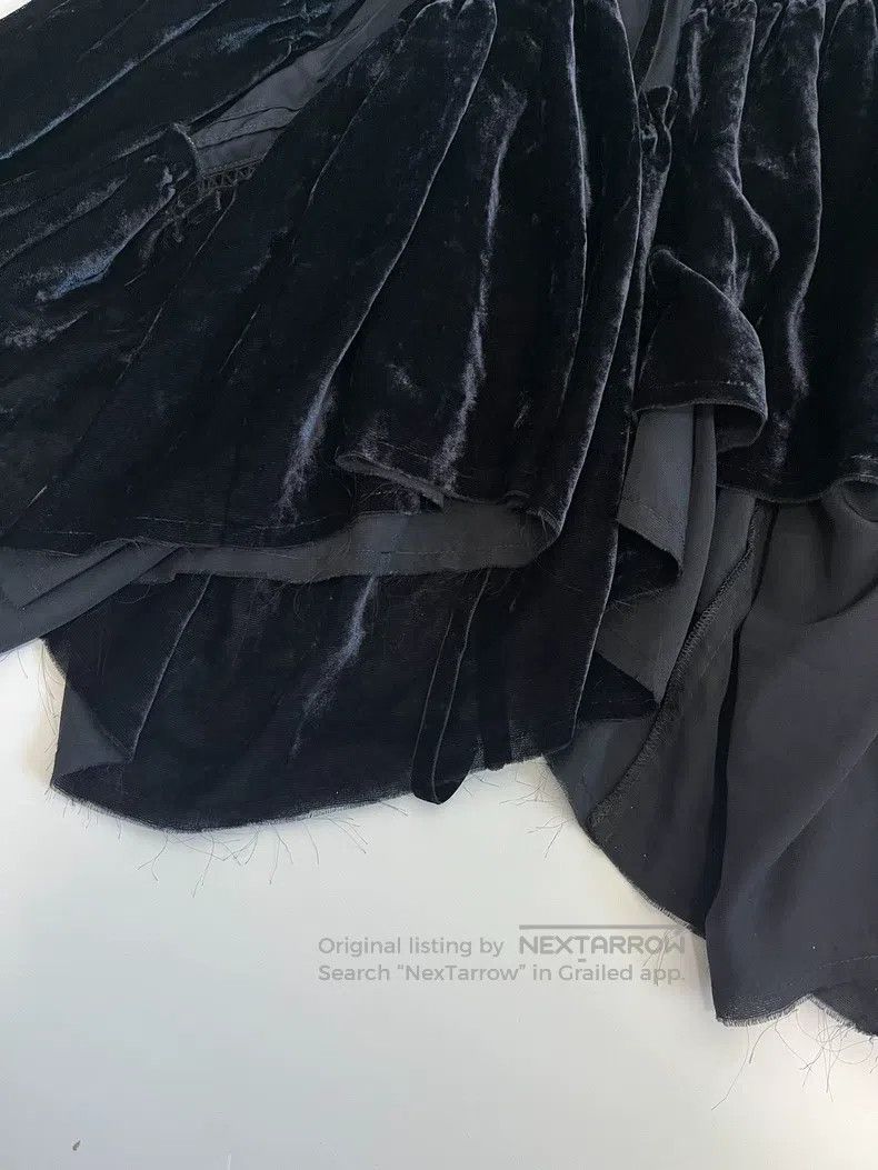 Comme des Garcons Comme Des Garcons Velvet paneling half skirt Size 25" / US 0 / IT 36 - 4 Thumbnail