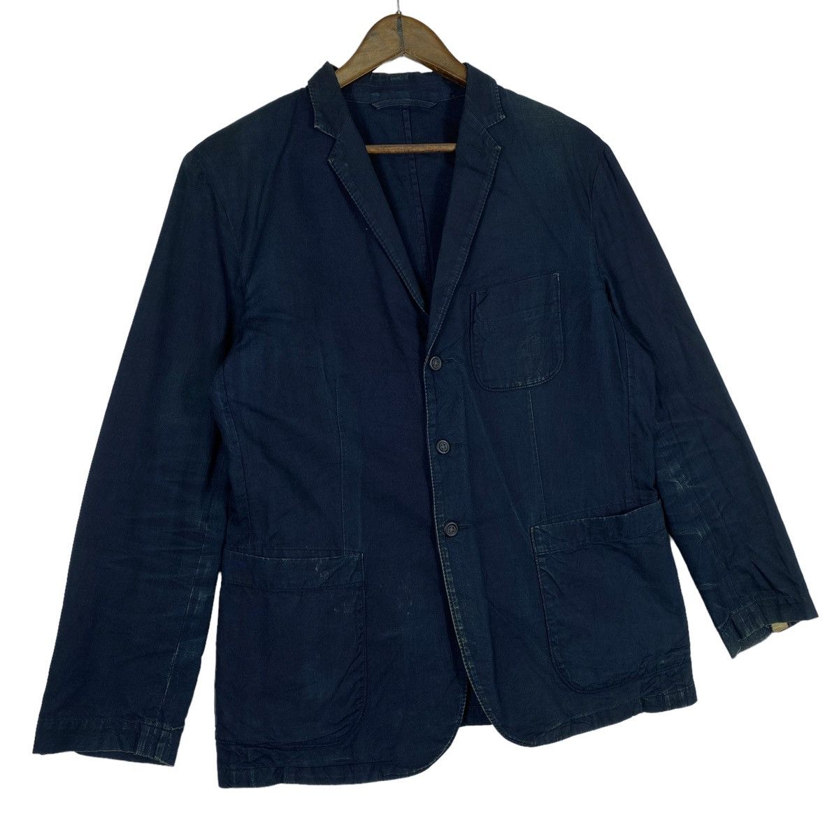 45rpm Umii 908 45rpm Indigo Light Denim Jacket Size US M / EU 48-50 / 2 - 4 Thumbnail
