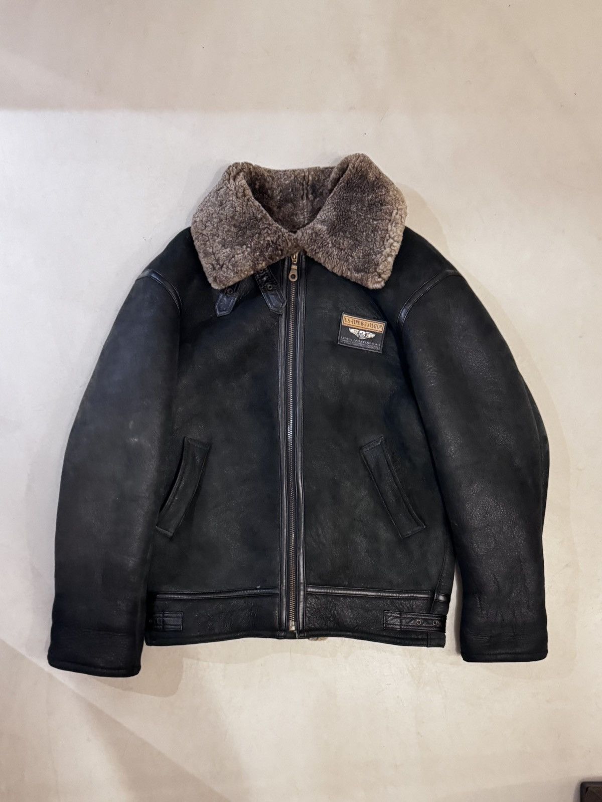 Vintage B-3 leather Jacket Size US M / EU 48-50 / 2 - 1 Thumbnail