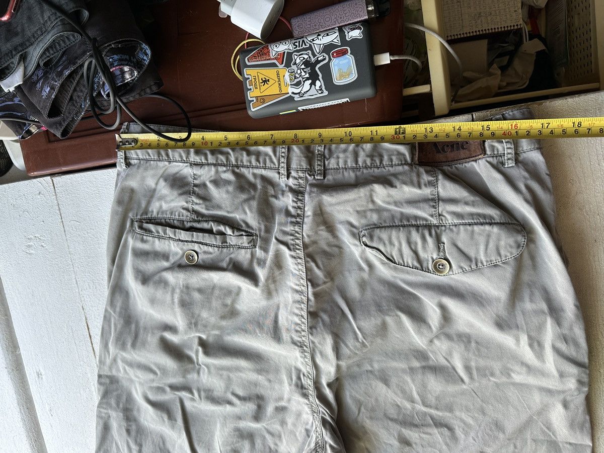 Acne Studios 🚨 ACNE RARE MEN GRAY CARGO PANTS ACNE STUDIOS VNTG Size US 34 / EU 50 - 19 Thumbnail