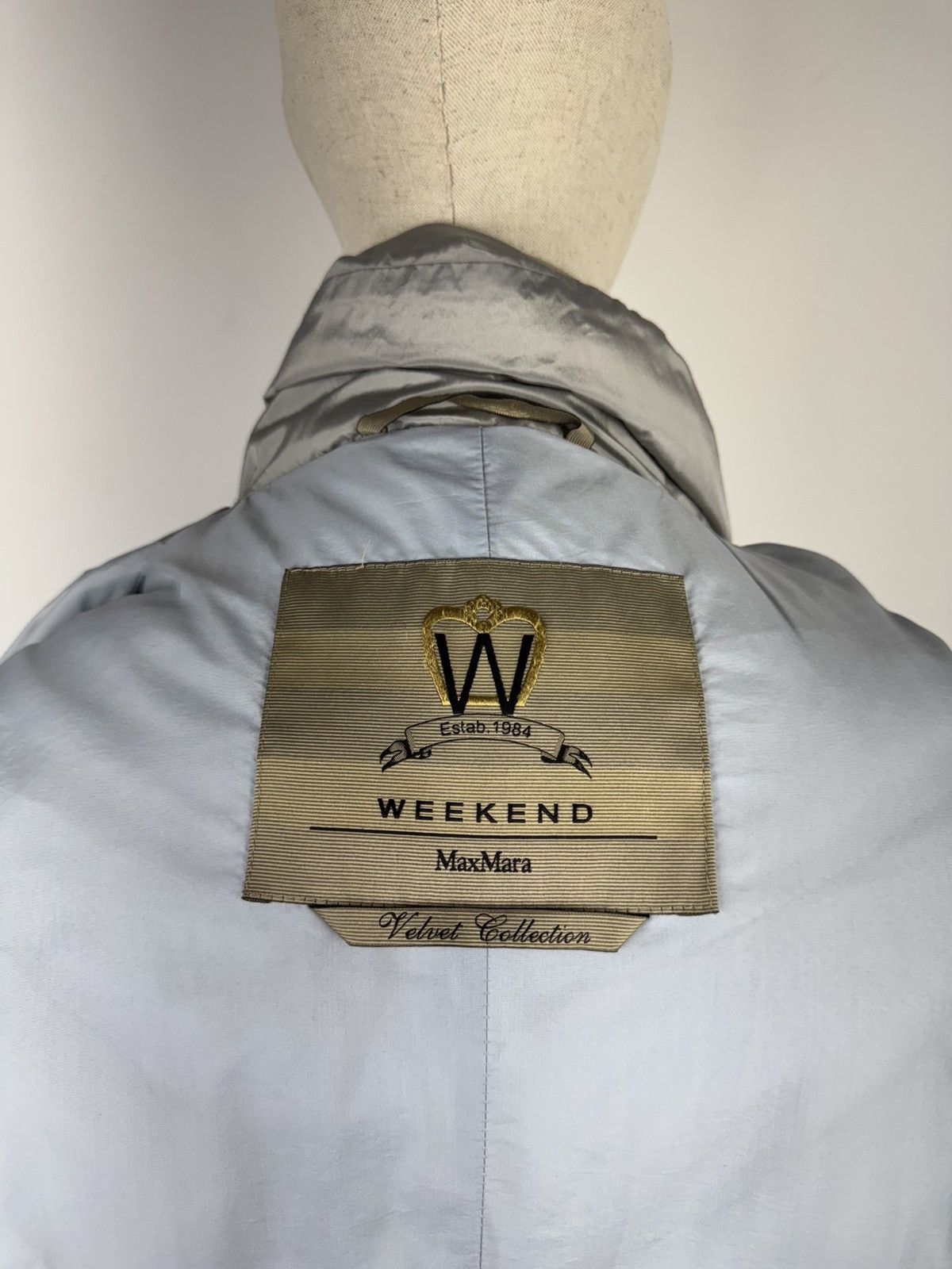 Weekend Max Mara Weekend Max Mara Long Silver Winter Jacket Size USA 10 Size L / US 10 / IT 46 - 6 Thumbnail