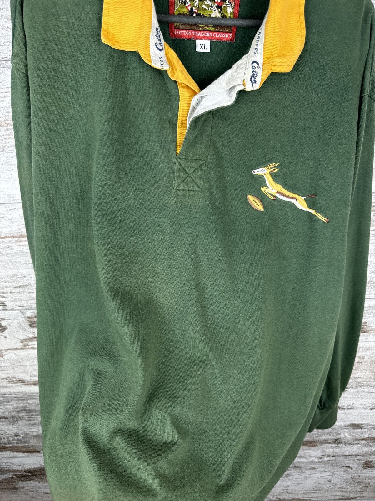 Vintage Mens Vintage Cotton Traders South Africa rugby sweatshirt Size US XL / EU 56 / 4 - 9 Thumbnail