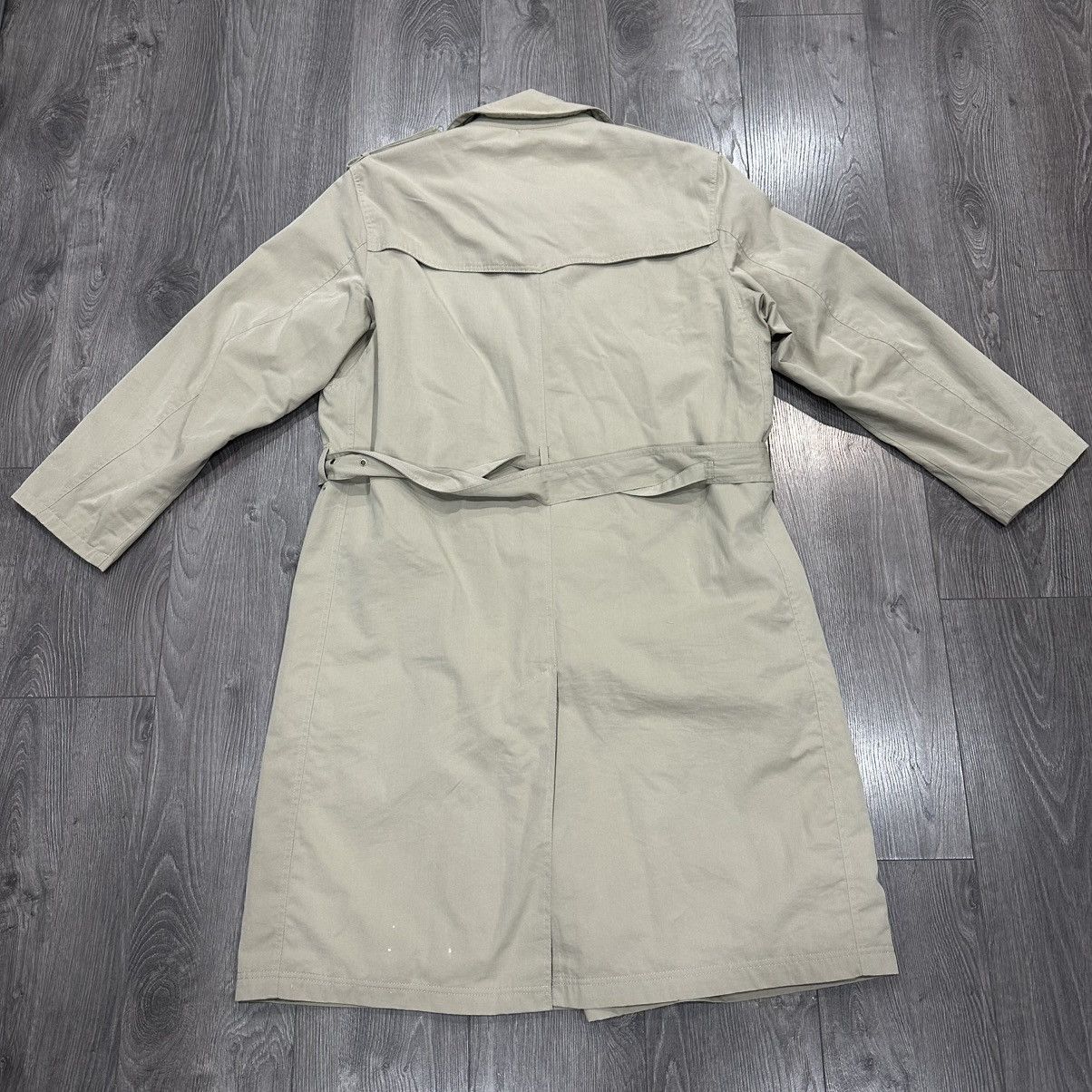 Barbour Barbour Maclennan Trench T1169 Waterproof Belted Coat Size US XL / EU 56 / 4 - 3 Thumbnail