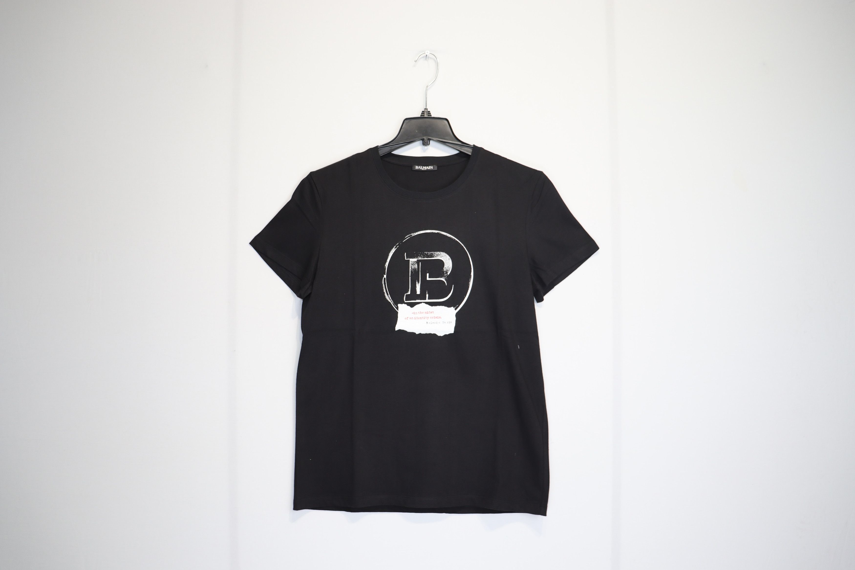 Balmain o1rshd1 T-Shirt in Black Size US M / EU 48-50 / 2 - 1 Thumbnail