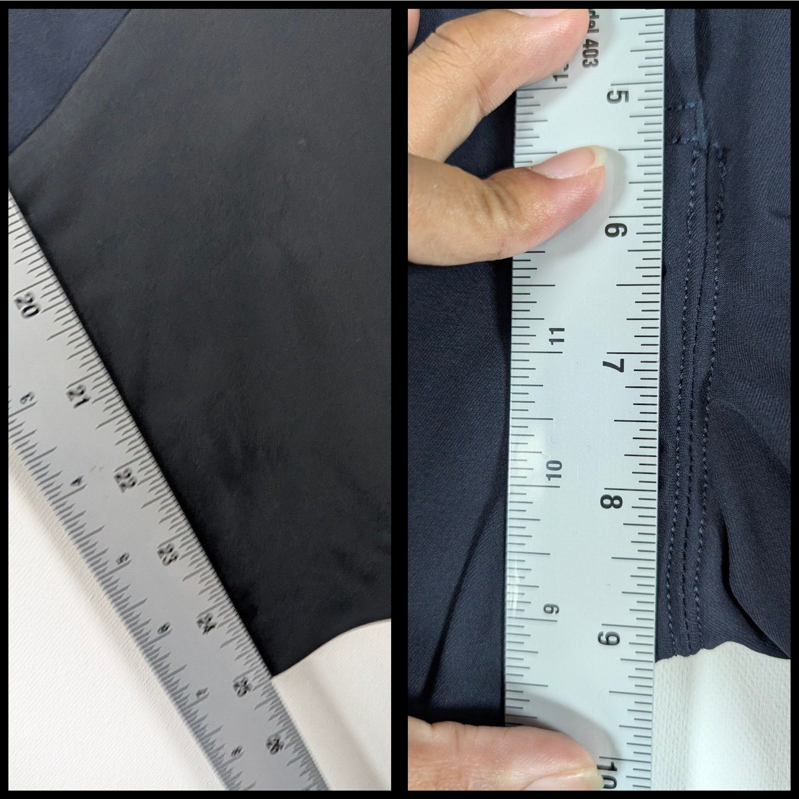 Unknown London Harcour Equestrian Jaltika Riding Breeches Navy Pants Sze 34 Size 34" / US 12 / IT 48 - 8 Thumbnail