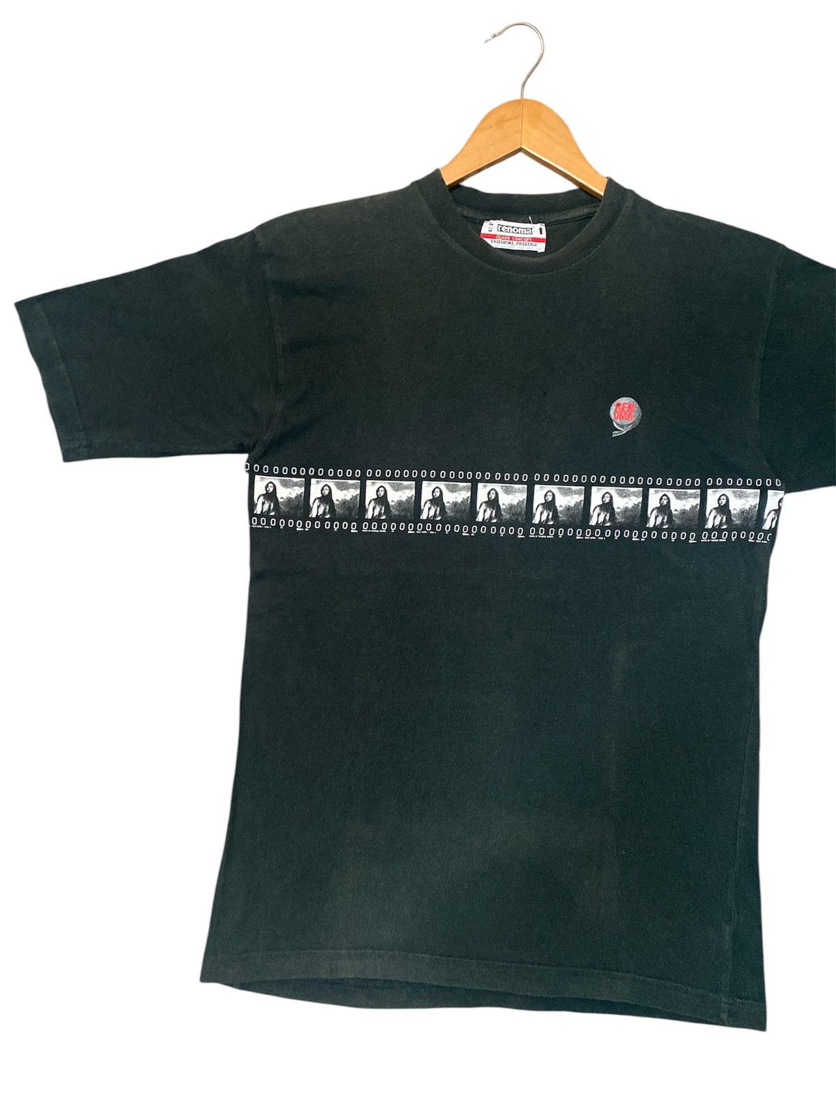 Designer × Renoma × Vintage 💥RARE💥VINTAGE 90S RENOMA UP PHOTO FILM ROLL SHIRT TEE✨ Size US M / EU 48-50 / 2 - 3 Thumbnail