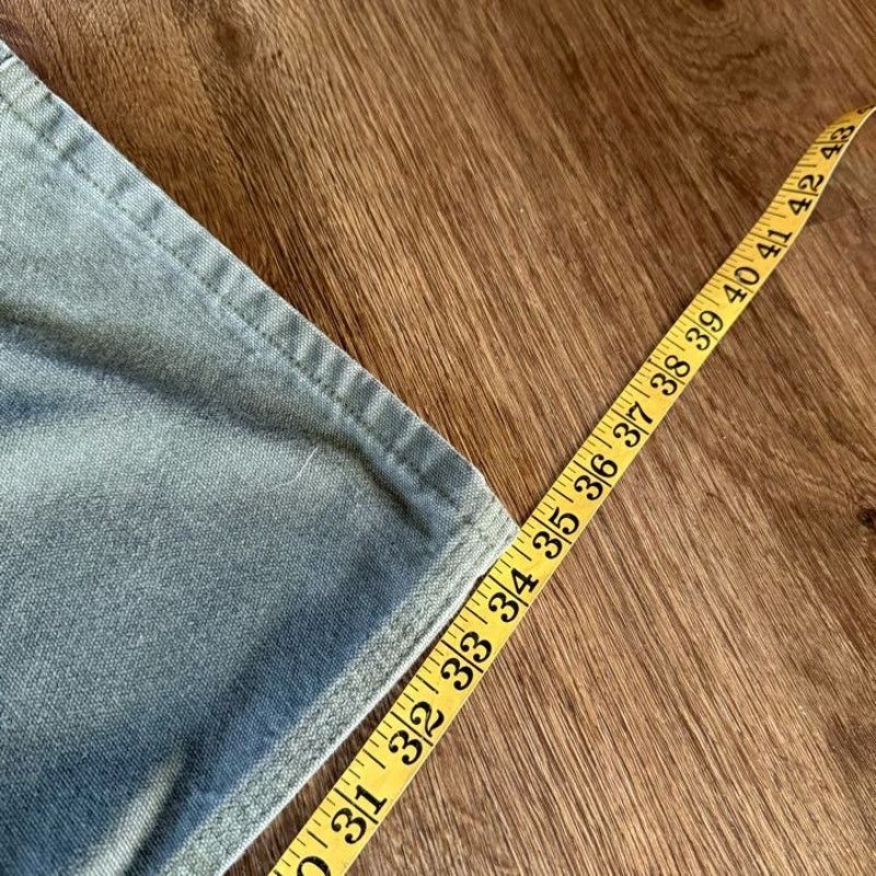 Carhartt Green Canvas Carhartt Carpenter Pants Size US 33 - 4 Thumbnail