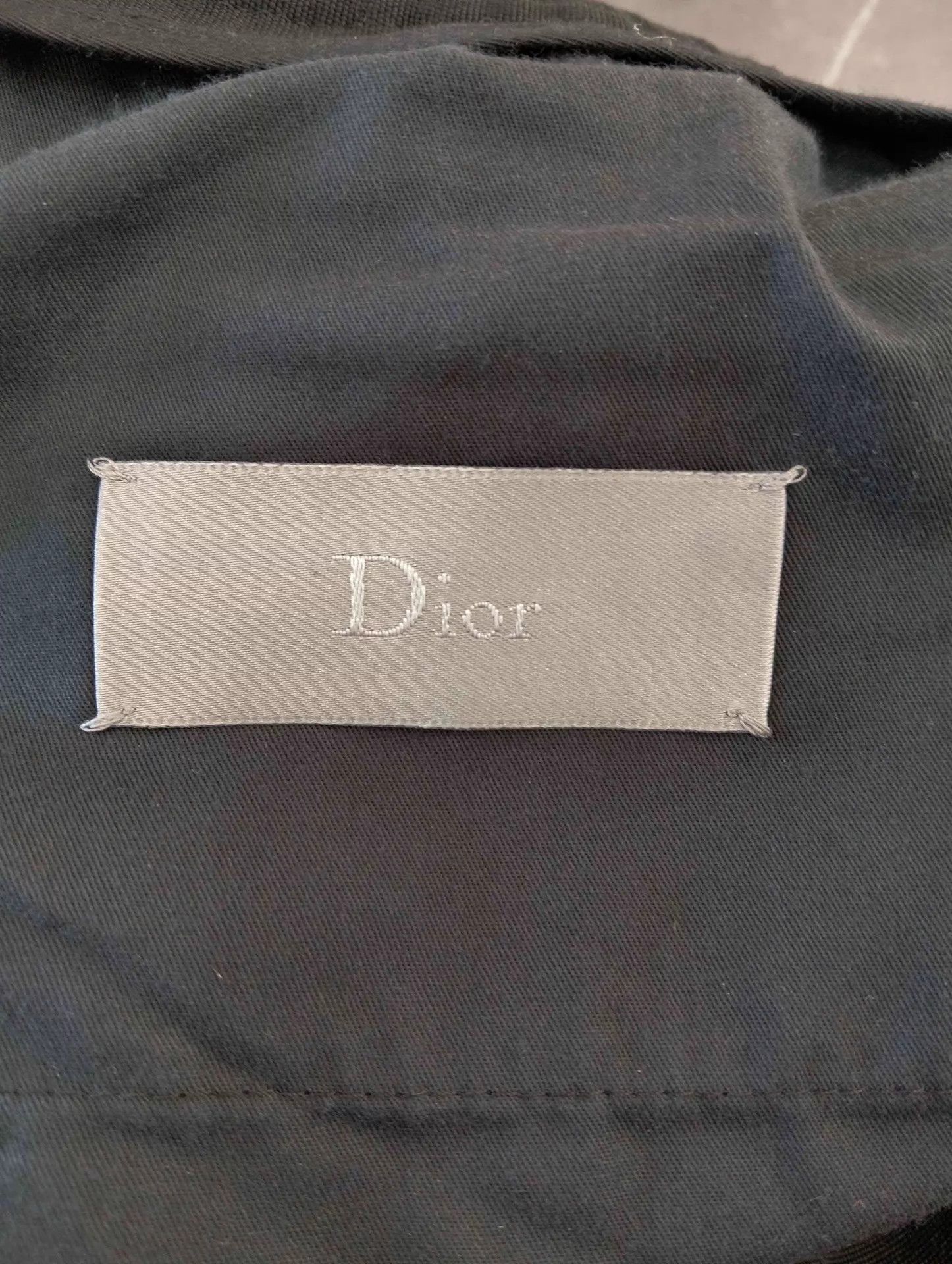 Dior Dior Black Wool Zip-leg Trousers 48 Size US 32 / EU 48 - 4 Thumbnail