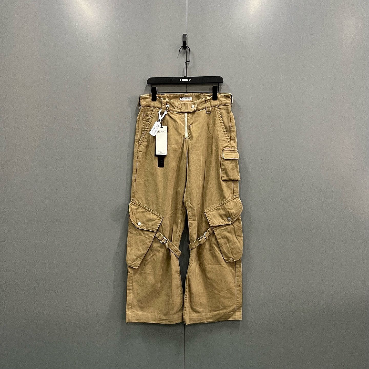 Acne Studios Acne Studios Cotton Cargo Trousers Size 38 Size 26" / US 2 / IT 38 - 1 Thumbnail
