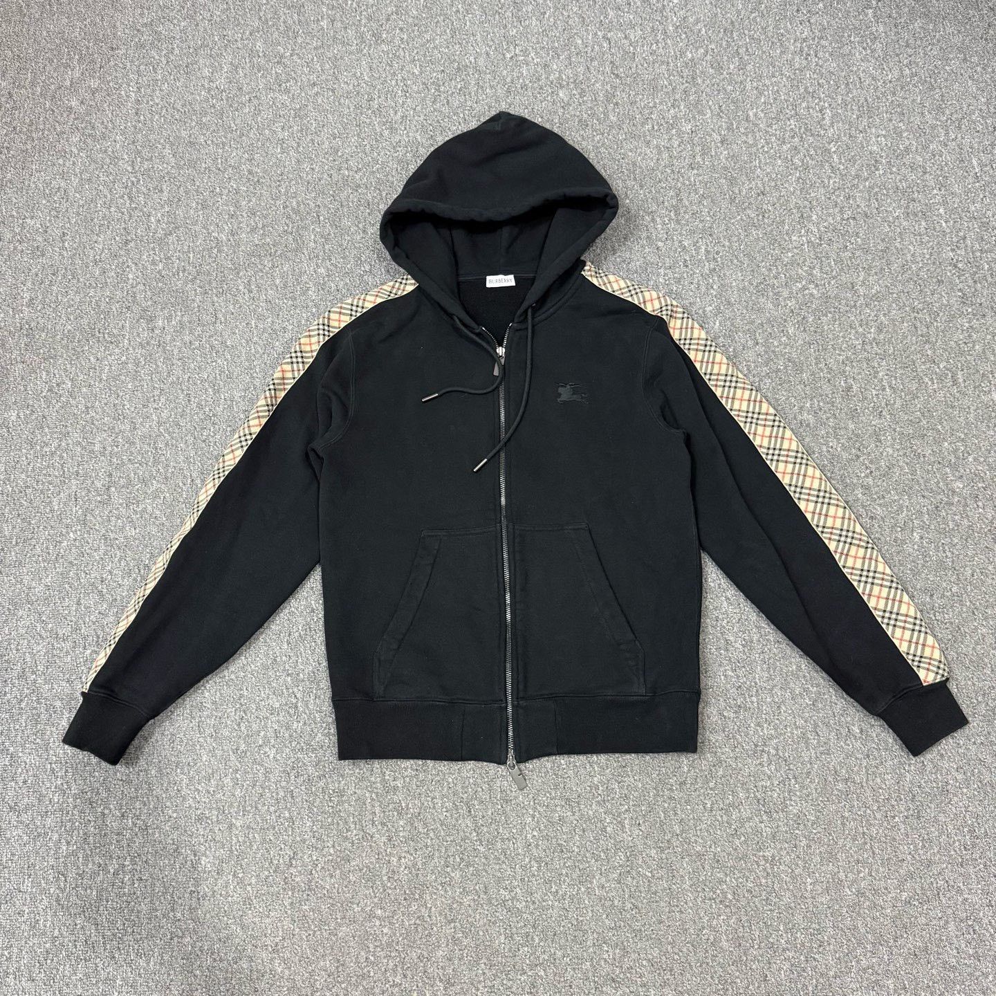 Burberry Burberry Embroidered Warhorse Check Zip Hoodie Size US XS / EU 42 / 0 - 1 Thumbnail